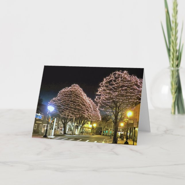 Cartes Pour Fêtes Annuelles Plymouth du centre, le Massachusetts (Devant)