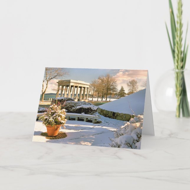 Cartes Pour Fêtes Annuelles Plymouth Rock Canopy (Devant)