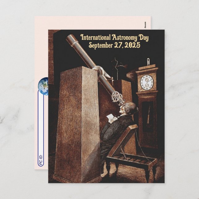 Cartes Pour Fêtes Annuelles Point de passage - Journée internationale de l'ast (Devant / Derrière)