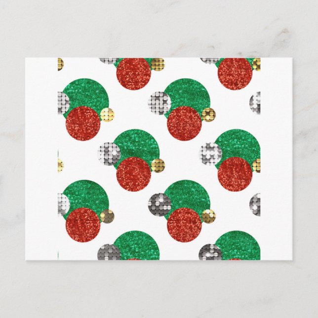 Cartes Pour Fêtes Annuelles points de noël séquentiel (Devant)
