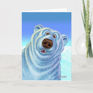 Cartes Pour Fêtes Annuelles polarbear_card