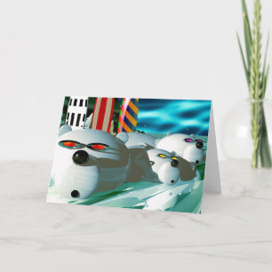 Cartes Pour Fêtes Annuelles Pôle Nord