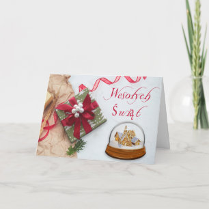 Cartes Pour Fêtes Annuelles Polonais/Polski - Joyeux Noël/Wesołych Świąt