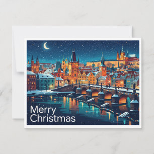 Cartes Pour Fêtes Annuelles Pont Charles de Prague République tchèque