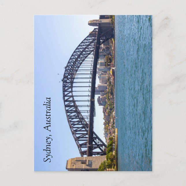Cartes Pour Fêtes Annuelles Pont du port de Sydney (Devant)