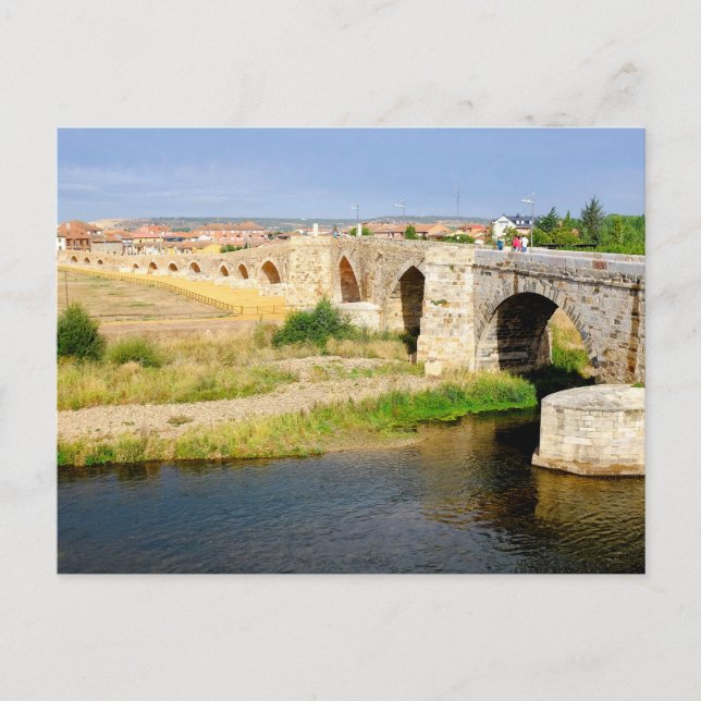 Cartes Pour Fêtes Annuelles Pont Orbigo (Devant)