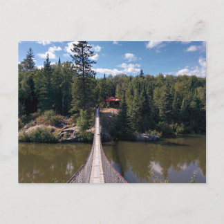 Cartes Pour Fêtes Annuelles Pont suspendu de Pinawa