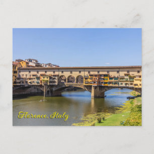 Cartes Pour Fêtes Annuelles Ponte Vecchio, Florence, Italie