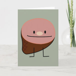 Cartes Pour Fêtes Annuelles Porc fumé cuit au four par miel de protéine de