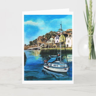 Cartes Pour Fêtes Annuelles Port de Brixham, Devon du sud