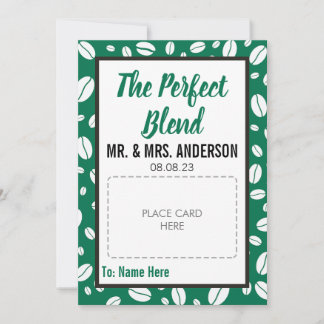 Cartes Pour Fêtes Annuelles Porte-carte cadeau de café personnalisé pour maria