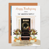 Porte noire bon thanksgiving | Photo Citrouille