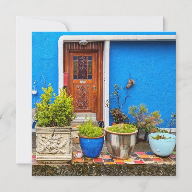 Cartes Pour Fêtes Annuelles Porte viking Islande (Devant)