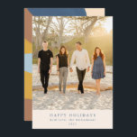 Cartes Pour Fêtes Annuelles Portrait Abstrait Unique Coloré sur Mesure<br><div class="desc">Envoyez vos vœux de fêtes chaleureux à vos amis et à votre famille avec ces cartes verticales époustouflantes, mettant en vedette votre photo préférée sur le devant et un design abstrait coloré et vibrant sur le dos. Parfait pour répandre la joie et la bonne humeur, ces cartes uniques rendent vos...</div>