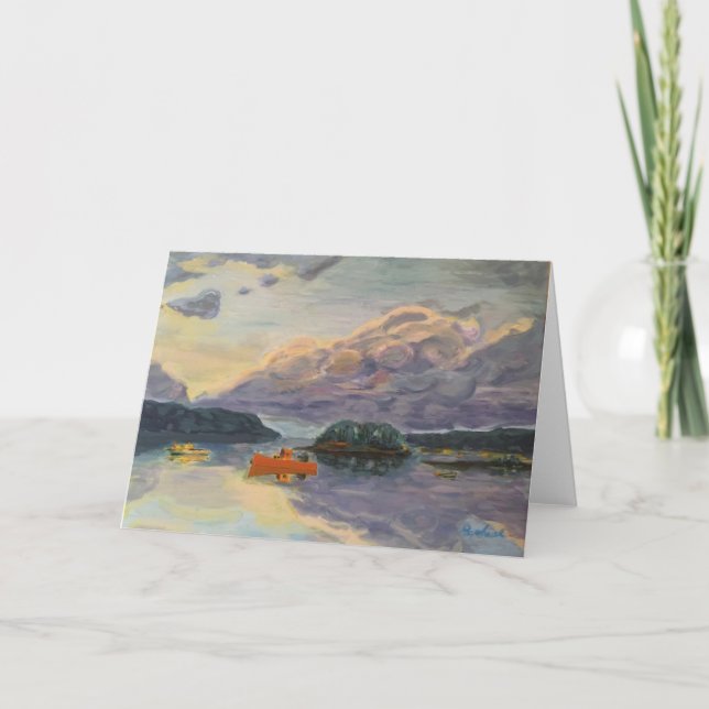 Cartes Pour Fêtes Annuelles Portsmouth, NH Sunrise (Devant)