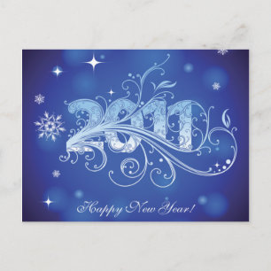 Cartes Pour Fêtes Annuelles Postcard de New Year 2011