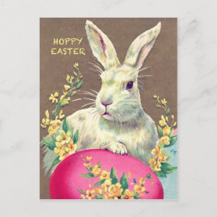 Cartes Pour Fêtes Annuelles Postcard par Cute Little Easter Bunny