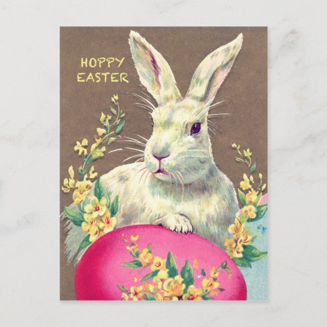 Cartes Pour Fêtes Annuelles Postcard par Cute Little Easter Bunny (Devant)