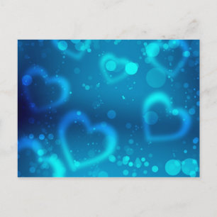 Cartes Pour Fêtes Annuelles postcard,valentine's day, february,love,abstract