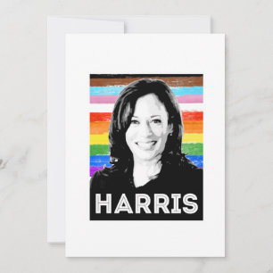 Cartes Pour Fêtes Annuelles Poster de la Harris Pride