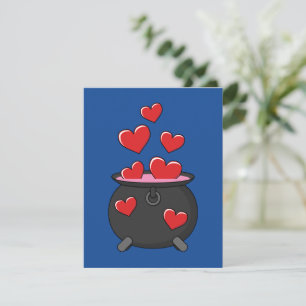 Cartes Pour Fêtes Annuelles Potion d'amour de coeurs