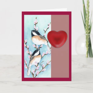 Cartes Pour Fêtes Annuelles poule valentine