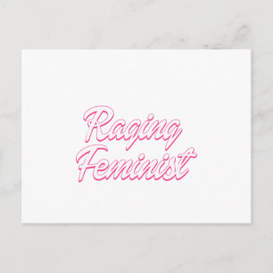 Cartes Pour Fêtes Annuelles Poupée Féministe Enragée