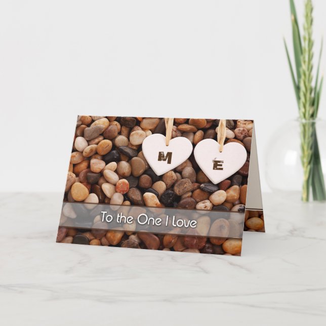 Cartes Pour Fêtes Annuelles Pour le mari le jour de la Saint-Valentin (Devant)