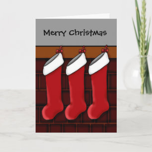 Cartes Pour Fêtes Annuelles Pour les futurs parents de triplés à Noël