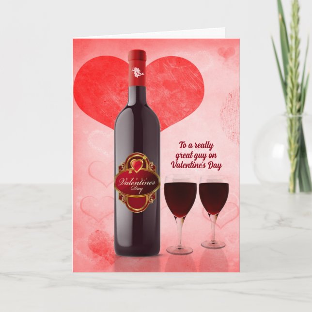 Cartes Pour Fêtes Annuelles pour Lui le jour de la Saint-Valentin (Devant)