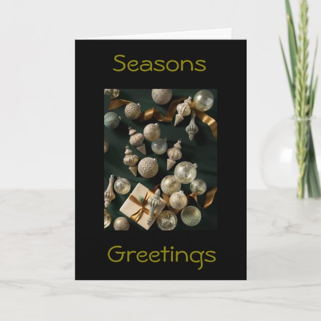 CARTES POUR FÊTES ANNUELLES POUR NOTRE "VOISIN" CETTE SAISON DE NOËL (Devant)