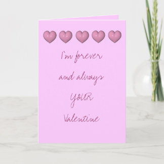 Cartes Pour Fêtes Annuelles Pour toujours votre Saint Valentin