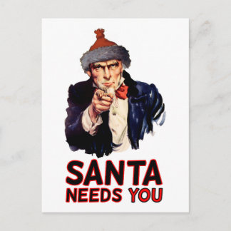 Cartes Pour Fêtes Annuelles Pour une armée américaine, Joyeux Noël : Père Noël