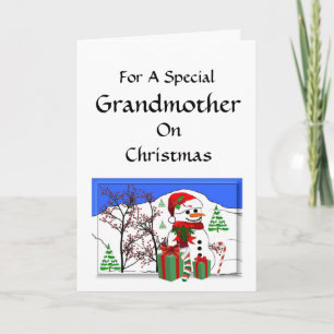 Cartes Pour Fêtes Annuelles Pour une grand-mère spéciale