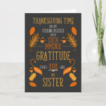 pour une immense gratitude de Thanksgiving pour vo