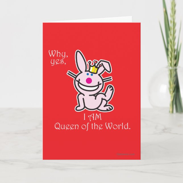 Cartes Pour Fêtes Annuelles Pourquoi oui (Devant)