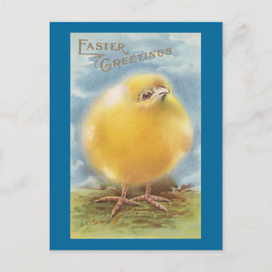 Cartes Pour Fêtes Annuelles Poussette Vintage Pâques