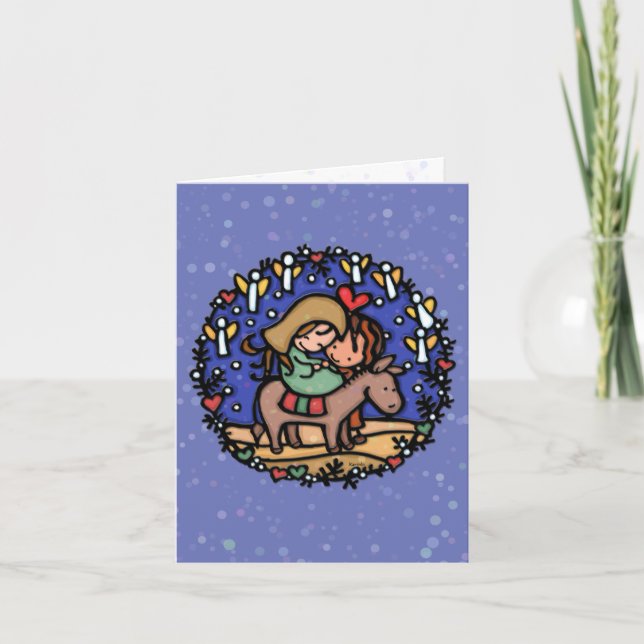 Cartes Pour Fêtes Annuelles Pouvez vous savoir l'amour soutenu cela jour. (Devant)