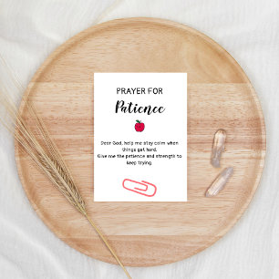 Cartes Pour Fêtes Annuelles Premier jour de la prière de l'école Bénédiction