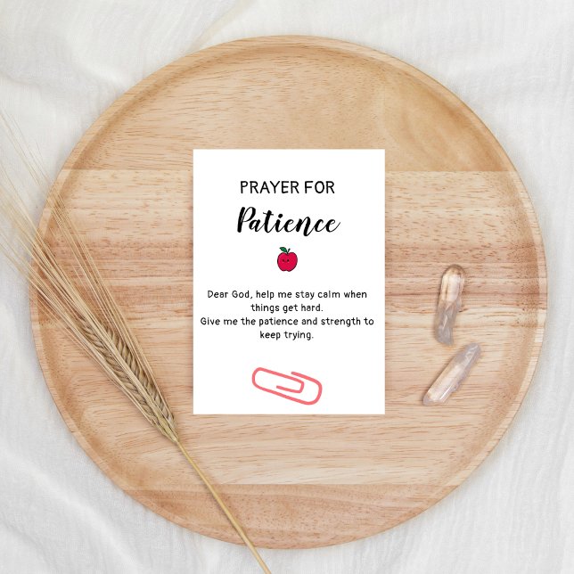 Cartes Pour Fêtes Annuelles Premier jour de la prière de l'école Bénédiction (Créateur téléchargé)