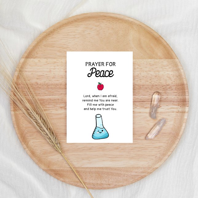 Cartes Pour Fêtes Annuelles Premier jour de la prière de l'école Bénédiction (Créateur téléchargé)