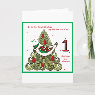 Cartes Pour Fêtes Annuelles Premier jour de Noël