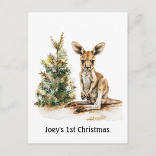 Cartes Pour Fêtes Annuelles Premier Noël de Joey, personnalisé