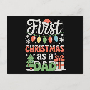 Cartes Pour Fêtes Annuelles Premier Noël en tant que papa Nouvellement papa 1e