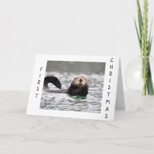 CARTES POUR FÊTES ANNUELLES PREMIER NOËL POUR LE BÉBÉ DANS VOTRE VIE