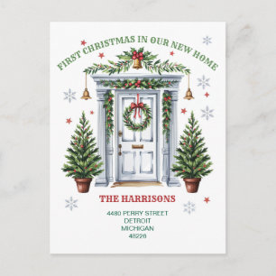 Cartes Pour Fêtes Annuelles Premier ornement de Noël pour nouvelle maison