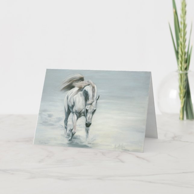 Cartes Pour Fêtes Annuelles Première neige (Devant)