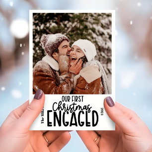 Cartes Pour Fêtes Annuelles Première photo minimaliste de Noël