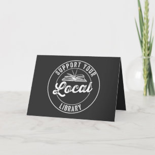 Cartes Pour Fêtes Annuelles prendre en charge votre bibliothèque locale