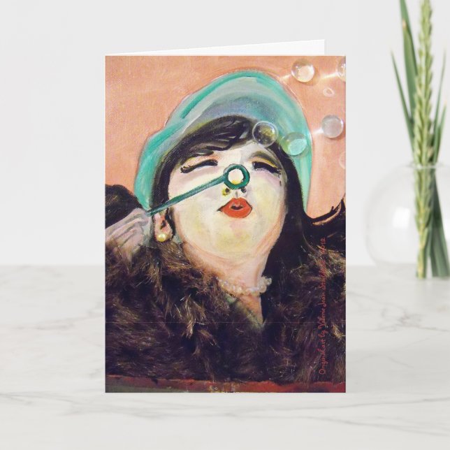 Cartes Pour Fêtes Annuelles Prenez un Noël brillant et mousseux ! (Devant)